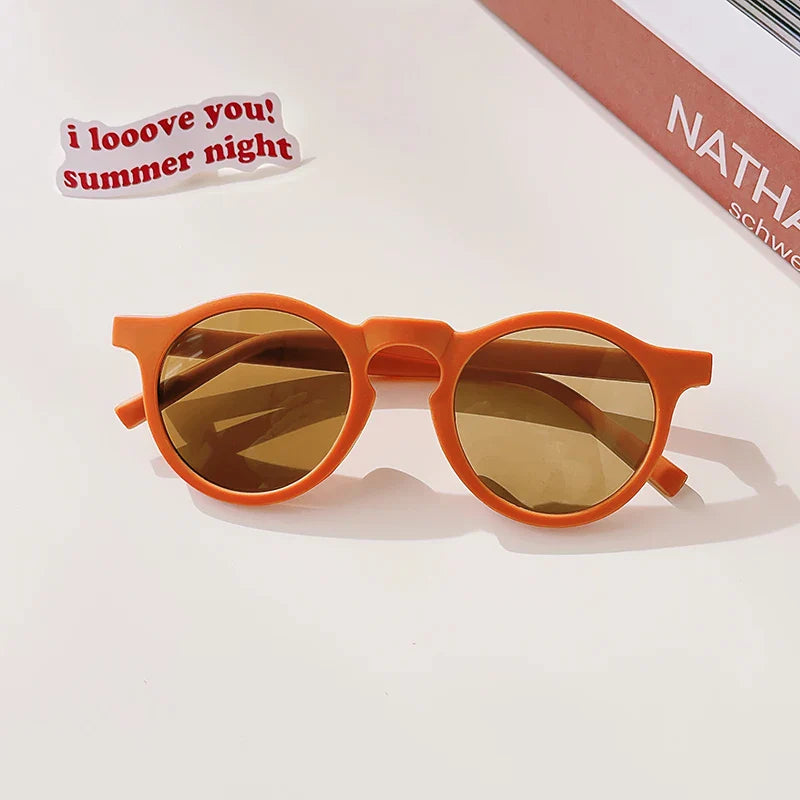 Colored "Checkered" sunglasses for children multivariant-10